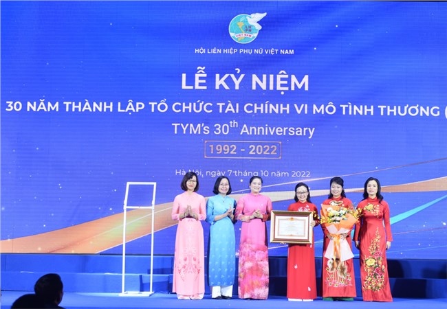 30 năm đồng hành, TYM trợ cấp vốn cho 385.000 phụ nữ 